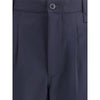 Giorgio Armani Lightweight wool cloth single-dart Pants Giorgio Armani