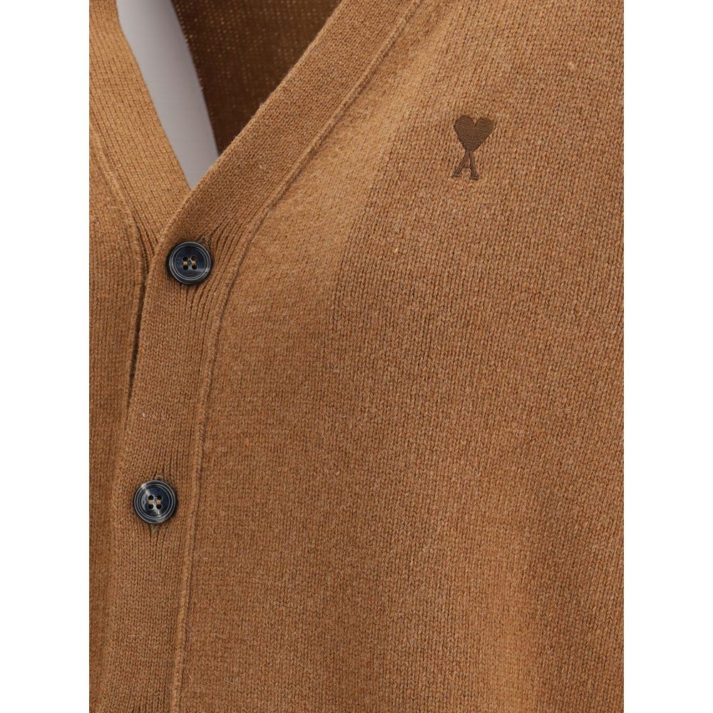 Ami Paris Ami De Coeur Cardigan Ami Paris