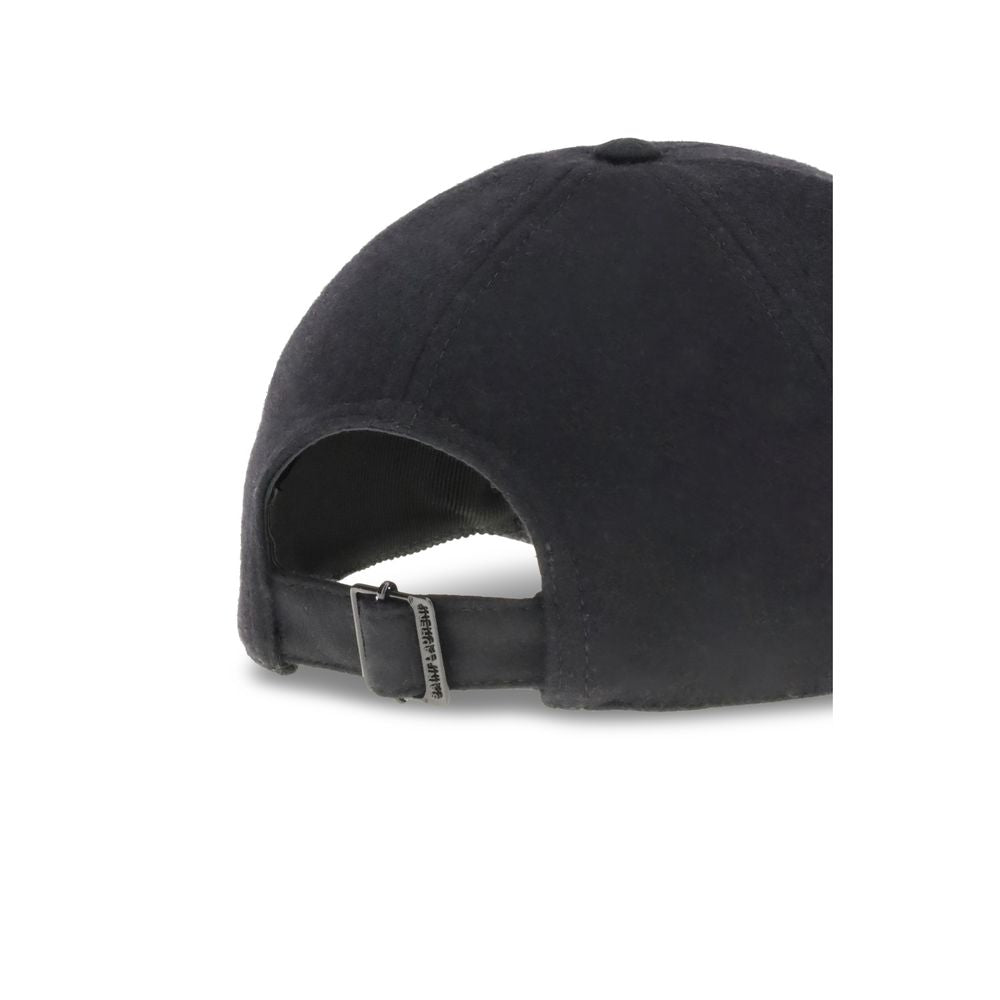 Saint Laurent Wool Baseball Cap Saint Laurent