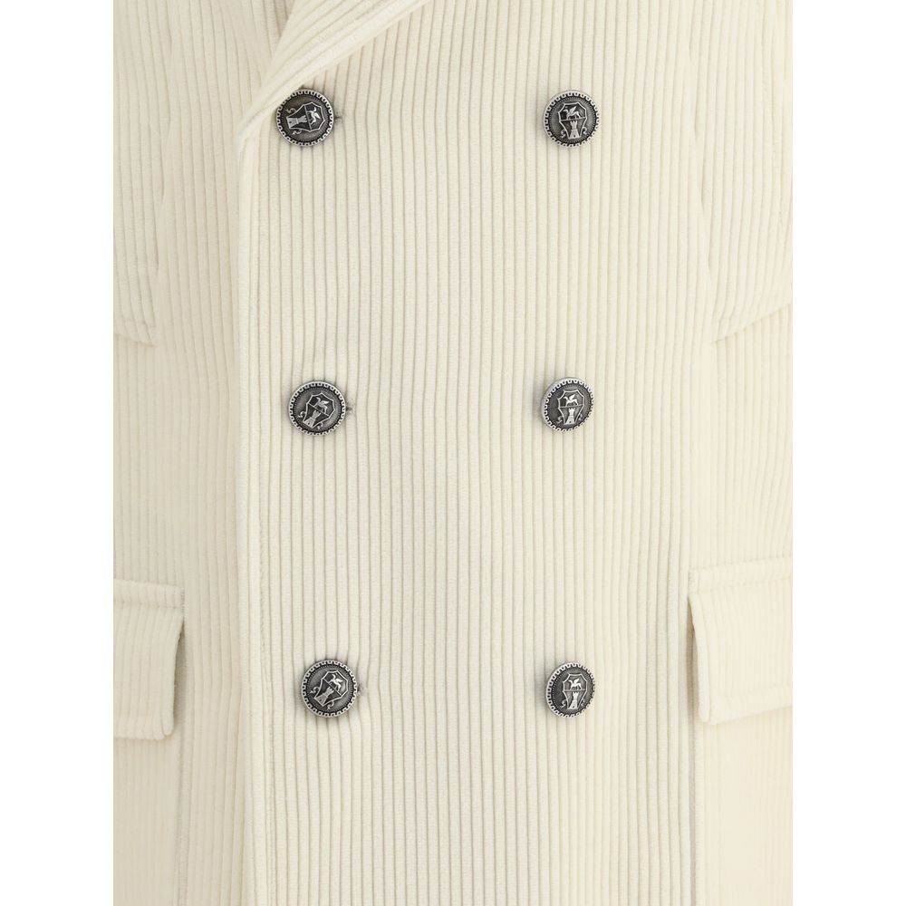 Brunello Cucinelli Ribbed cashmere Coat Brunello Cucinelli