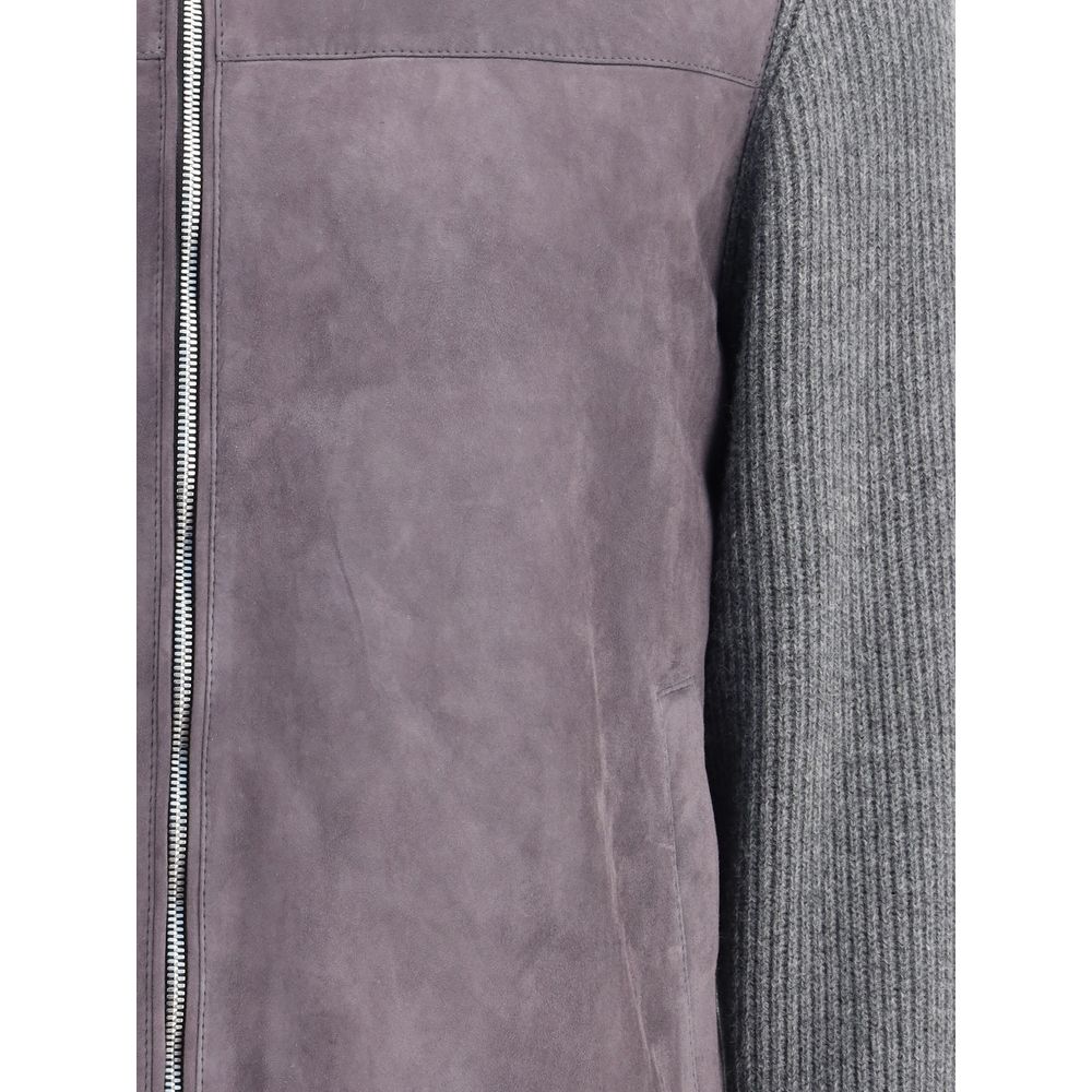 Brunello Cucinelli English Knit Jacket Brunello Cucinelli
