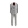 Brunello Cucinelli Wool and cashmere buttoned grisaille Suit Brunello Cucinelli