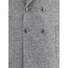 Brunello Cucinelli Wool and cashmere buttoned grisaille Suit Brunello Cucinelli
