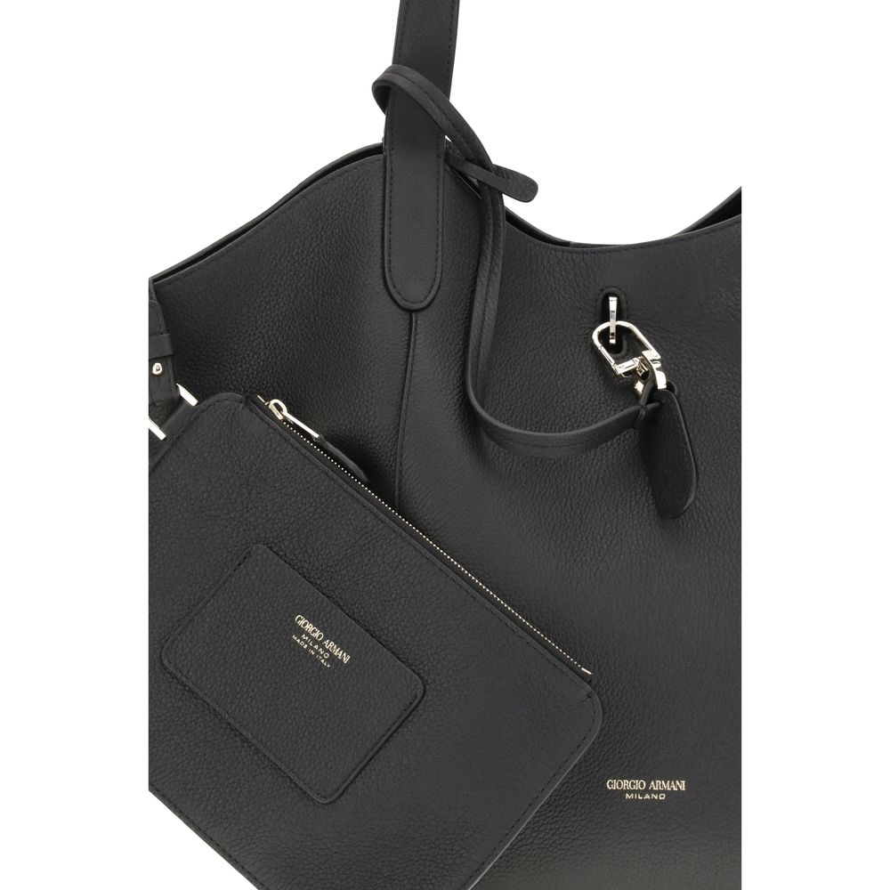 Giorgio Armani Medium suede Shoulder Bag Giorgio Armani