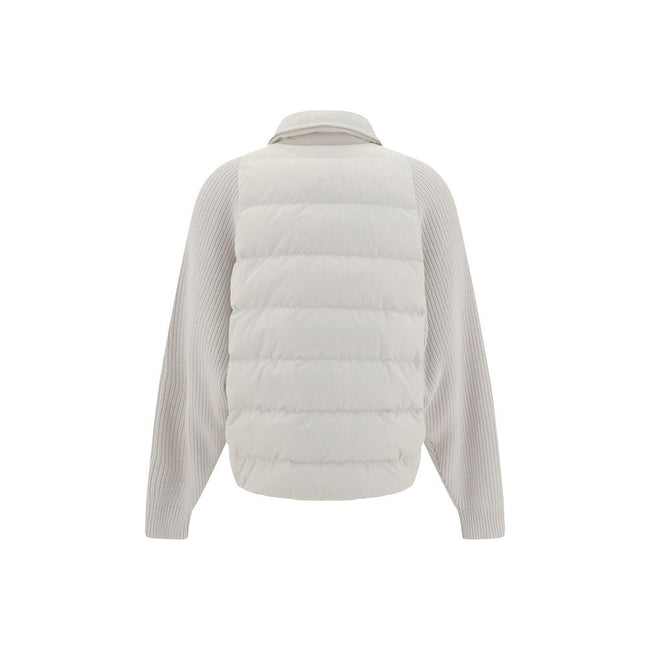 Brunello Cucinelli Jacket with iconic jewelry details Brunello Cucinelli
