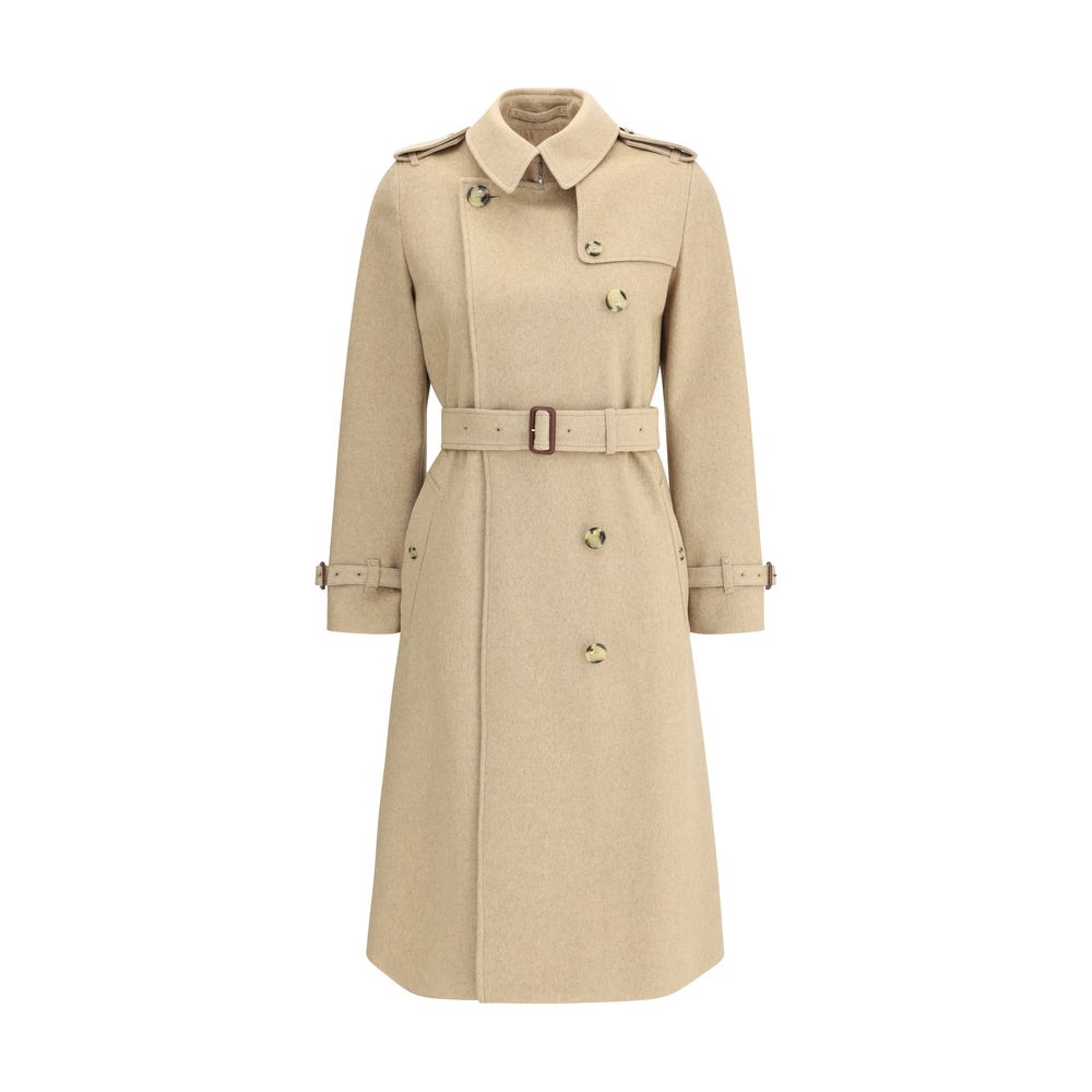 Burberry Kensington midi cashmere Coat Burberry