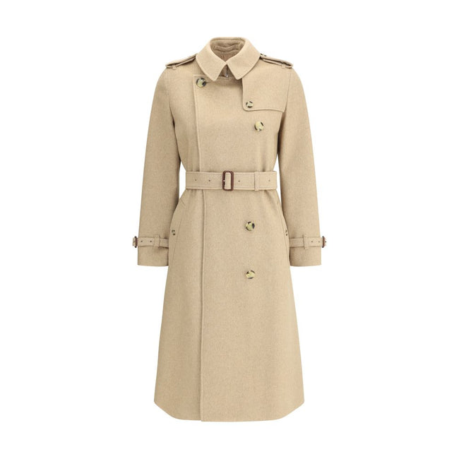Burberry Kensington midi cashmere Coat Burberry