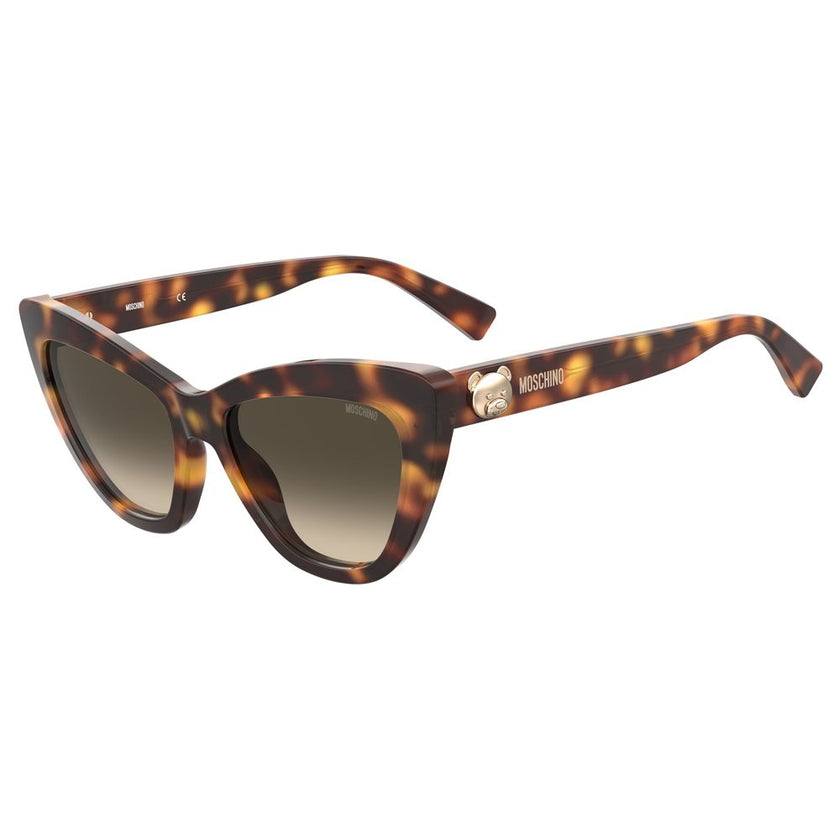 Moschino Brown Acetate Sunglasses Moschino