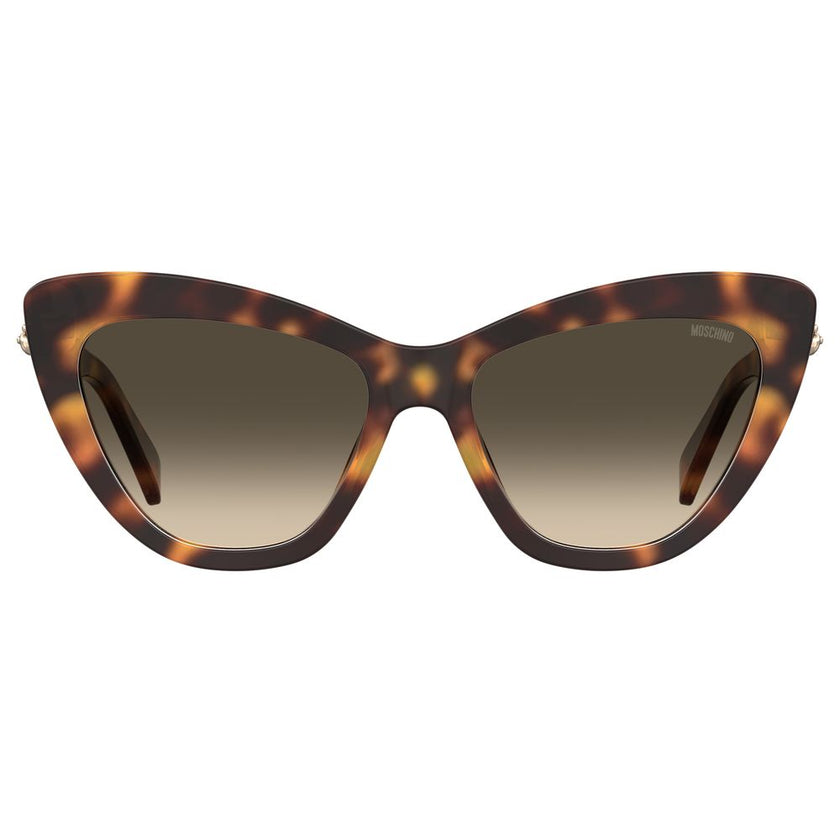 Moschino Brown Acetate Sunglasses Moschino