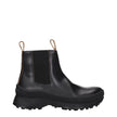Jil Sander Black Leather Ankle Boots Jil Sander