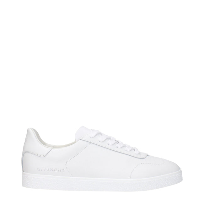 Givenchy White Leather Low Tops Givenchy