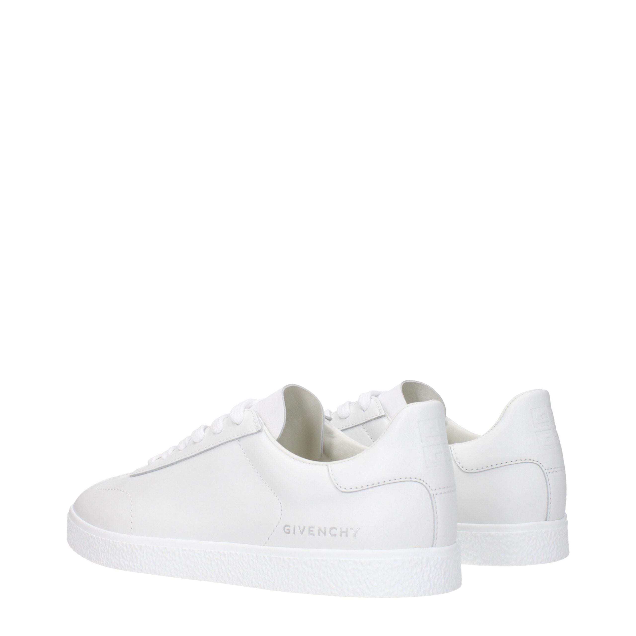Givenchy White Leather Low Tops Givenchy