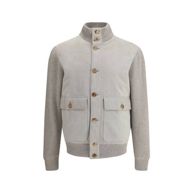 Brunello Cucinelli Suede Jacket Brunello Cucinelli