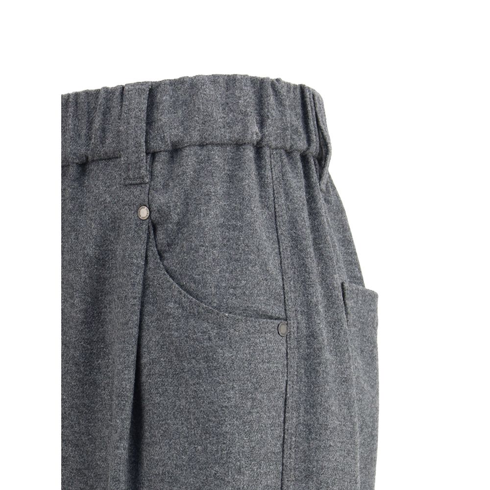 Brunello Cucinelli Wool Pants Brunello Cucinelli