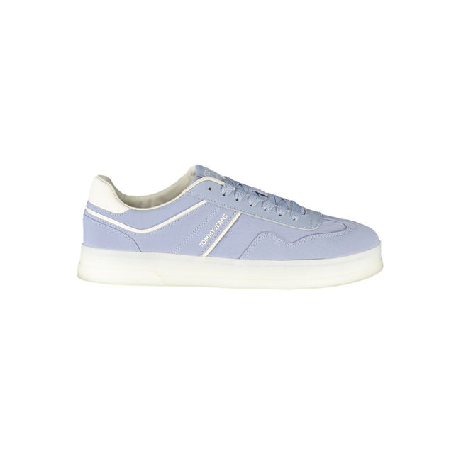 Tommy Hilfiger Blue Leather Women Sneaker Tommy Hilfiger