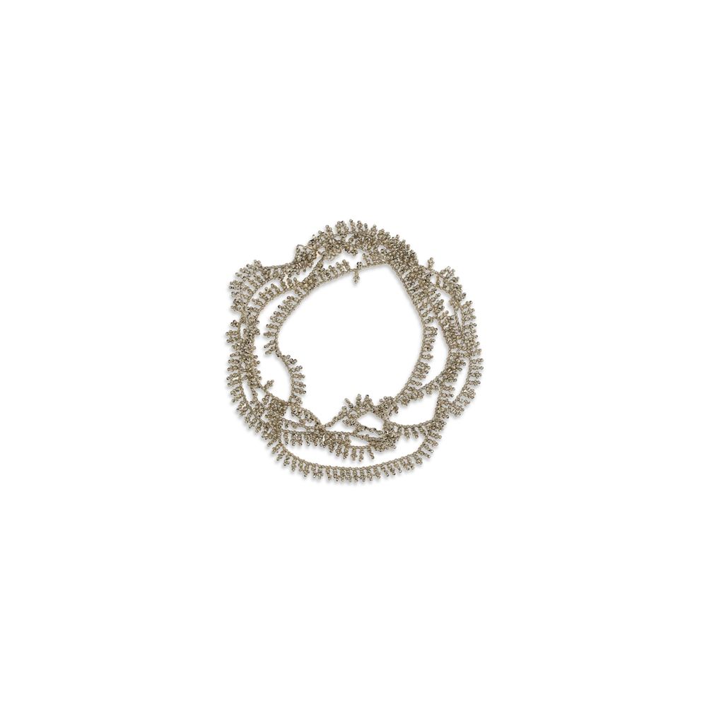Brunello Cucinelli Silver Knotted Bracelet Brunello Cucinelli