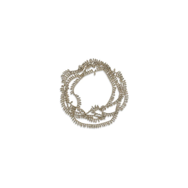 Brunello Cucinelli Silver Knotted Bracelet Brunello Cucinelli
