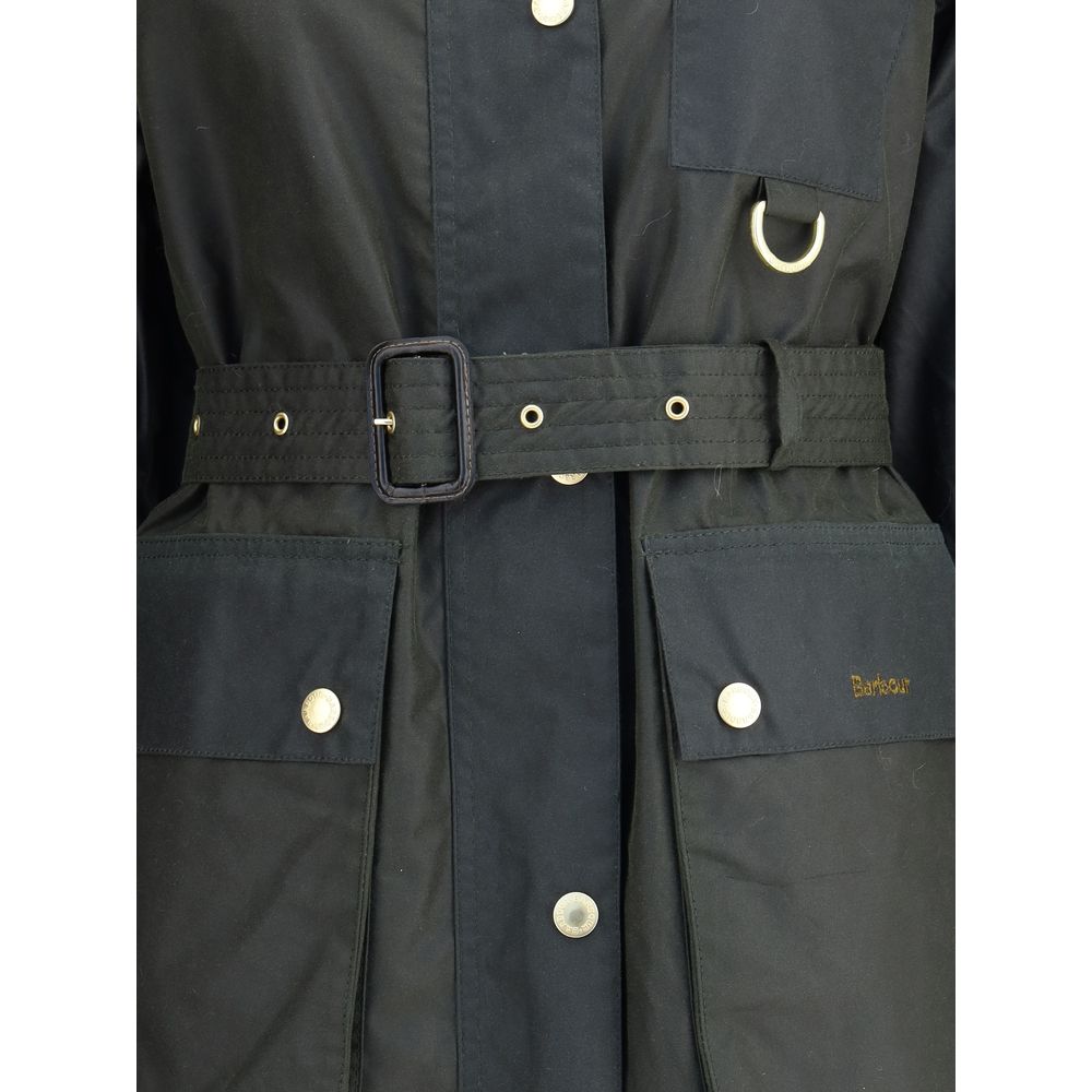 Barbour Milda waxed Trench Coat Barbour