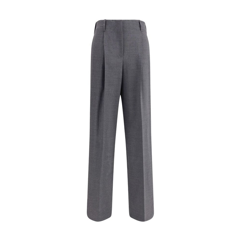 P.A.R.O.S.H. Gray Elastane Casual Pants P.A.R.O.S.H.