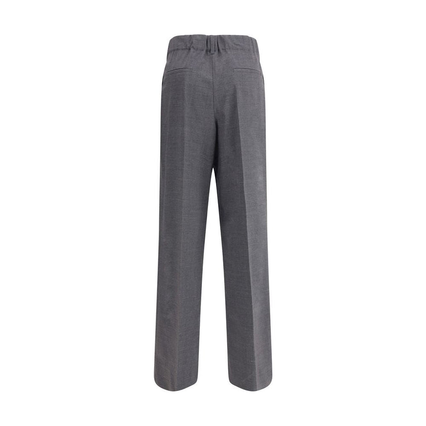 P.A.R.O.S.H. Gray Elastane Casual Pants P.A.R.O.S.H.