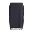 Tom Ford Satin Skirt with lace details Tom Ford