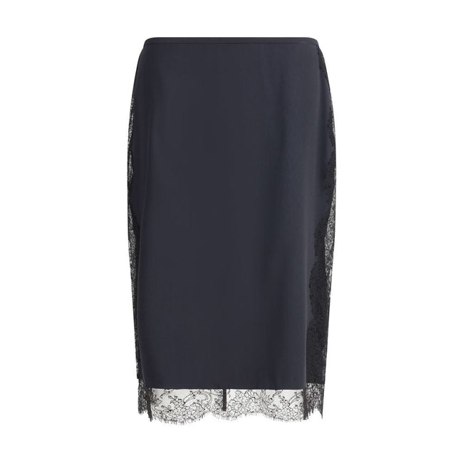 Tom Ford Satin Skirt with lace details Tom Ford