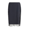 Tom Ford Satin Skirt with lace details Tom Ford