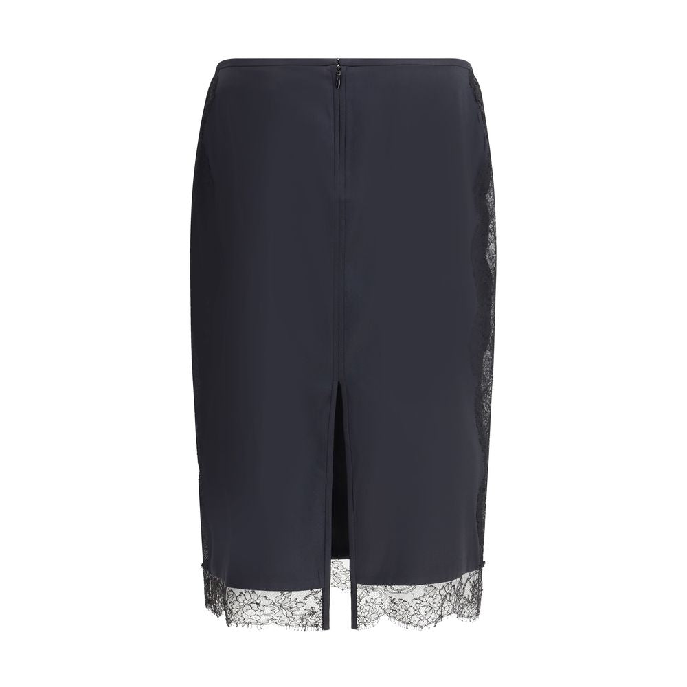 Tom Ford Satin Skirt with lace details Tom Ford