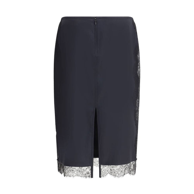 Tom Ford Satin Skirt with lace details Tom Ford