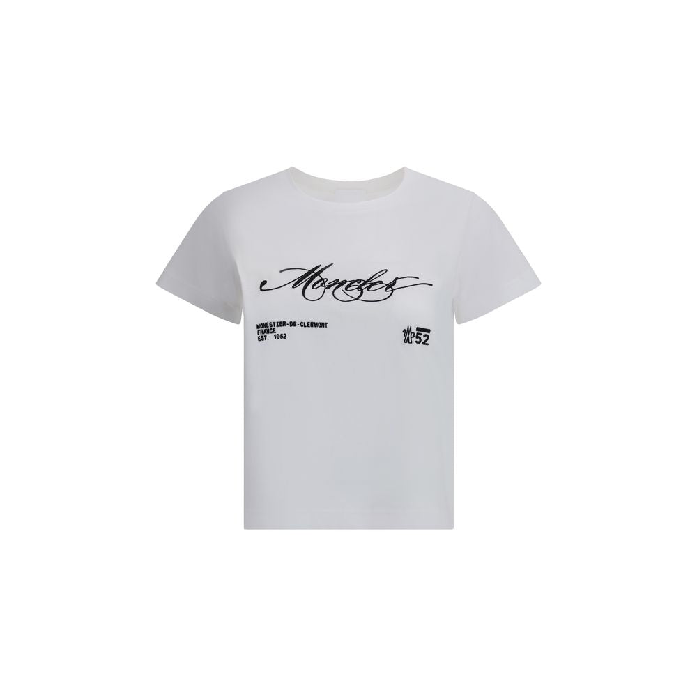Moncler Logo crop T-Shirt Moncler