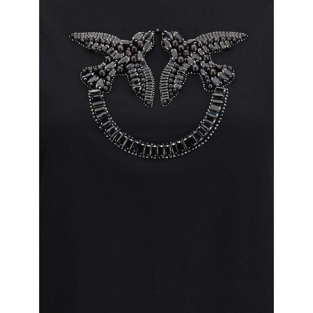 PINKO Embroidered logo T-Shirt PINKO