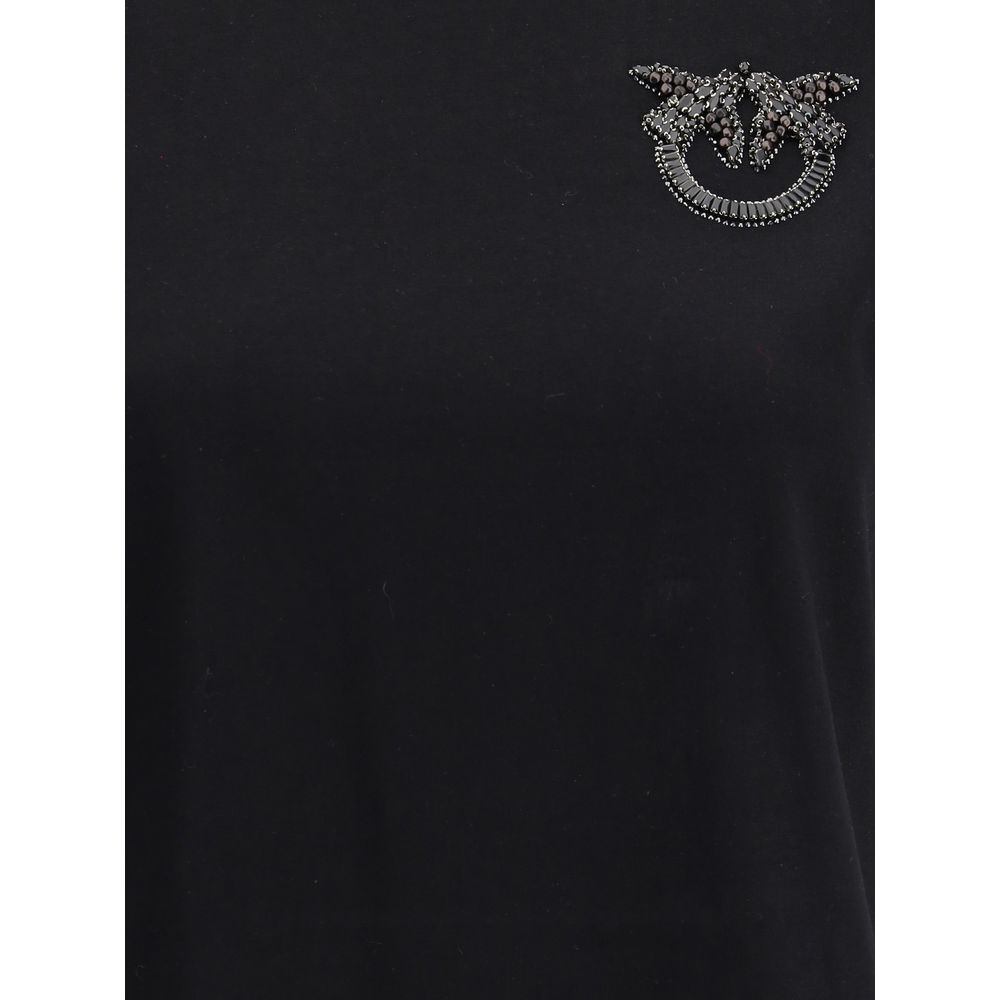 PINKO Eembroidered logo T-Shirt PINKO