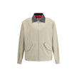 Givenchy Cotton Harrington Jacket with leather details Givenchy