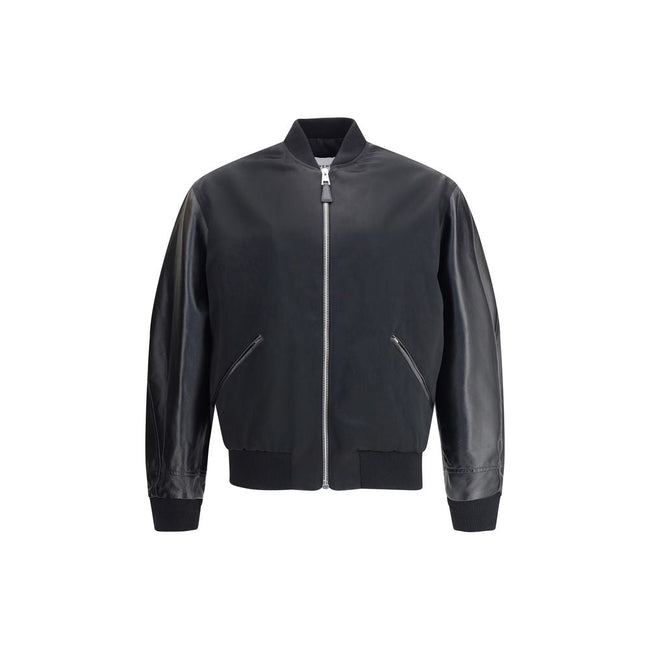 Givenchy Leather and satin bomber Jacket Givenchy