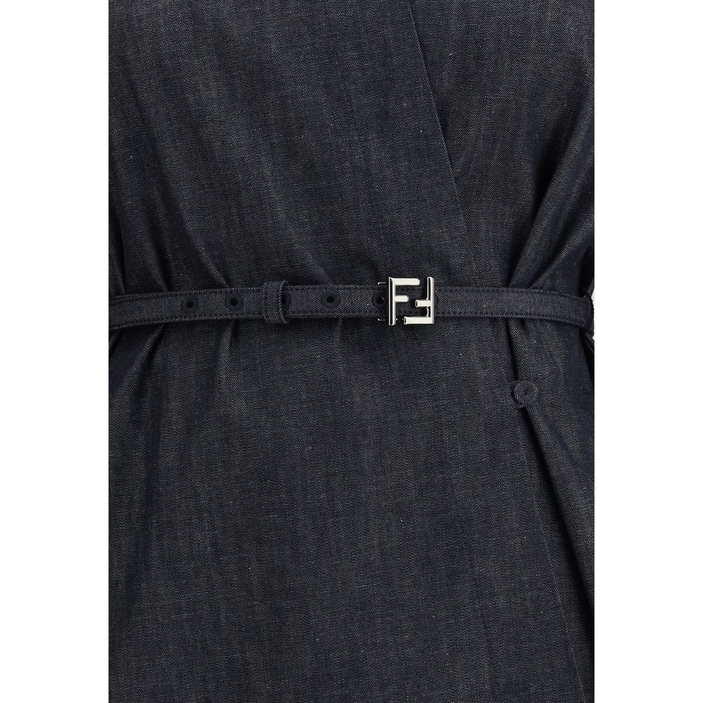 Fendi Chambray Dress Fendi