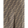 Fendi Monogram pattern silk Pants Fendi