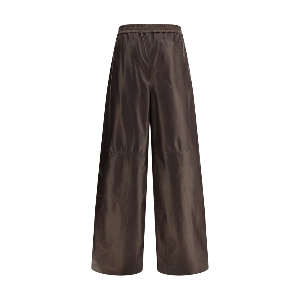 Giorgio Armani Lambskin nappa leather Pants Giorgio Armani