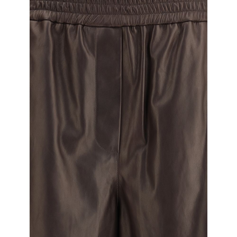 Giorgio Armani Lambskin nappa leather Pants Giorgio Armani