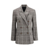 Brunello Cucinelli Alpaca and wool Prince de Galles Blazer Brunello Cucinelli