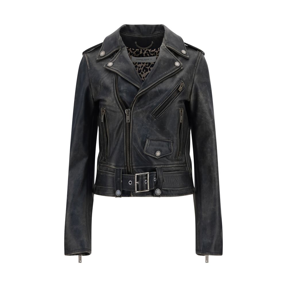 Golden Goose Leather Jacket Golden Goose