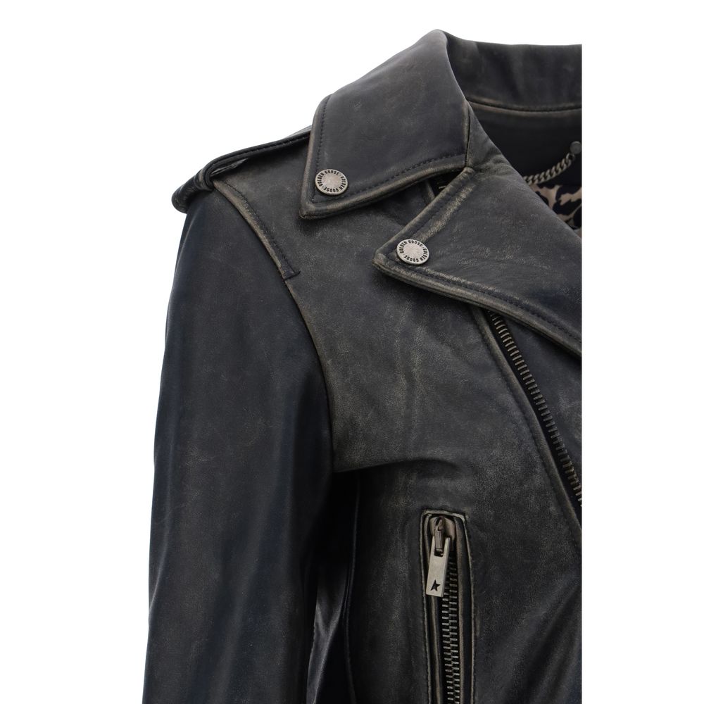 Golden Goose Leather Jacket Golden Goose