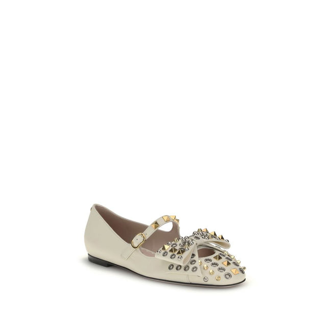Valentino Garavani Mary-Jane Bowow Ballerinas Valentino Garavani