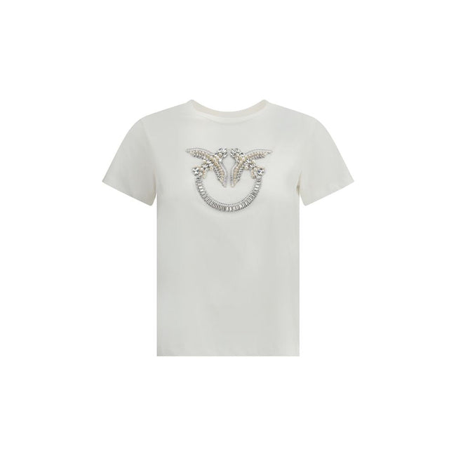 PINKO Embroidered logo T-Shirt PINKO