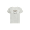 PINKO Embroidered logo T-Shirt PINKO