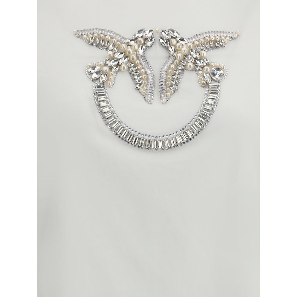 PINKO Embroidered logo T-Shirt PINKO
