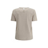 Brunello Cucinelli Striped jersey T-Shirt Brunello Cucinelli