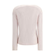 Forte_Forte Cashmere and wool V-neck Sweater Forte_Forte
