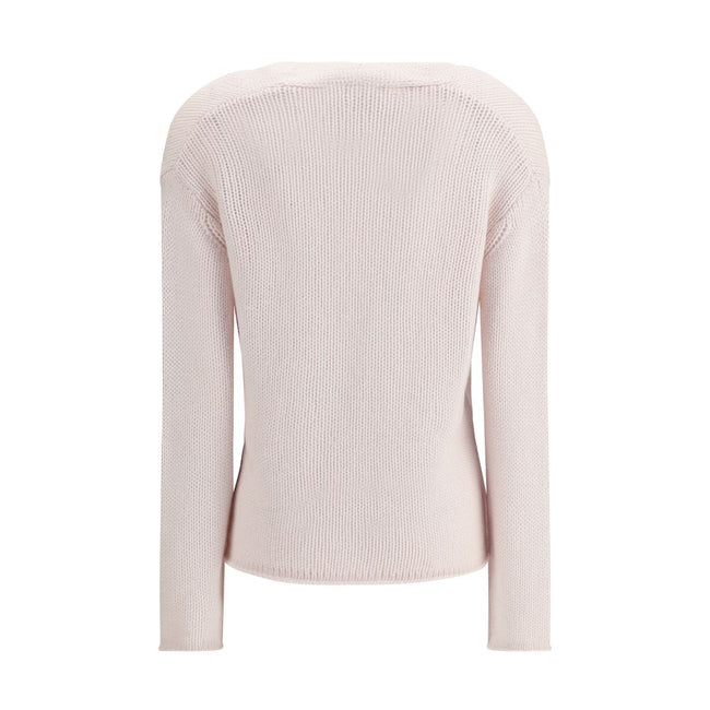Forte_Forte Cashmere and wool V-neck Sweater Forte_Forte