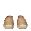 Max Mara Brown Leather Espadrilles Max Mara