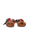 Max Mara Brown Leather Flat Sandals Max Mara